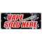 Signmission VAPE SOLD HERE BANNER SIGN vapor pen liquid flavors smoke smoker hookah B-120 Vape Sold Here - alternate 1